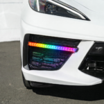 C8 Corvette Stingray RGB Flow LED DRL Grille Bezels - Image 3