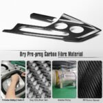2026+ C8 Corvette Carbon Fiber Center Console Trim Cover Kit - Image 10