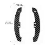 2014 – 19 Corvette C7 Magnetic Carbon Fiber Paddles - Image 2