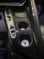 2026+ C8 Corvette Carbon Fiber Center Console Trim Cover Kit - Image 4