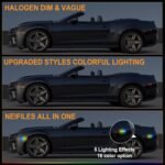 2010-15 Camaro Smoked RGB LED Side Markers - Image 7
