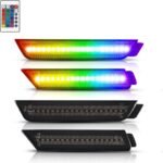 2010-15 Camaro Smoked RGB LED Side Markers - Image 2