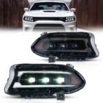 2015 – 24 Dodge Charger Triple Beam DRL Headlights