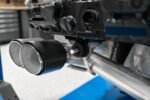 C8 Corvette MBRP Stingray 3″ Quad Split Rear Outlet Cat-Back Exhaust – Carbon Tips - Image 9