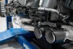 C8 Corvette MBRP Stingray 3″ Quad Split Rear Outlet Cat-Back Exhaust – Carbon Tips - Image 6