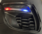Dodge Charger Widebody Flow RGB DRL Fog Light Trim Covers - Image 12