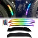 2015 – 24 Charger Smoked RGB LED Side Marker Lights