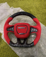 Custom Dodge Challenger/Charger Carbon Fiber Steering Wheel - Image 3