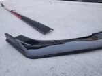 Universal red body kit Bumper lip splitter